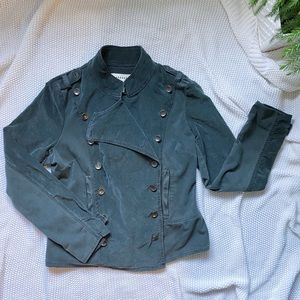 Anthropologie Marrakech Corduroy Military Jacket
